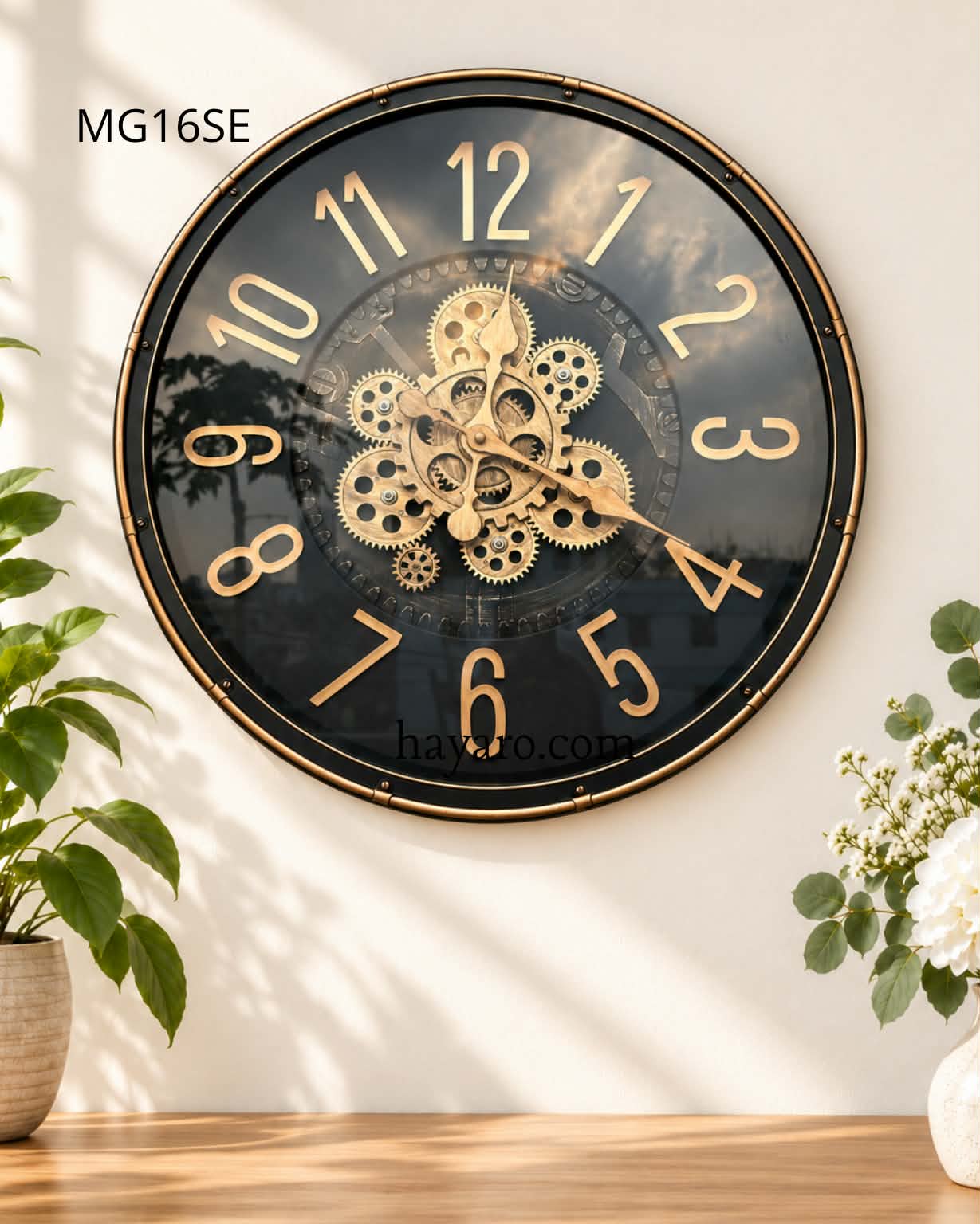 Mechanical wall clock MG19BE